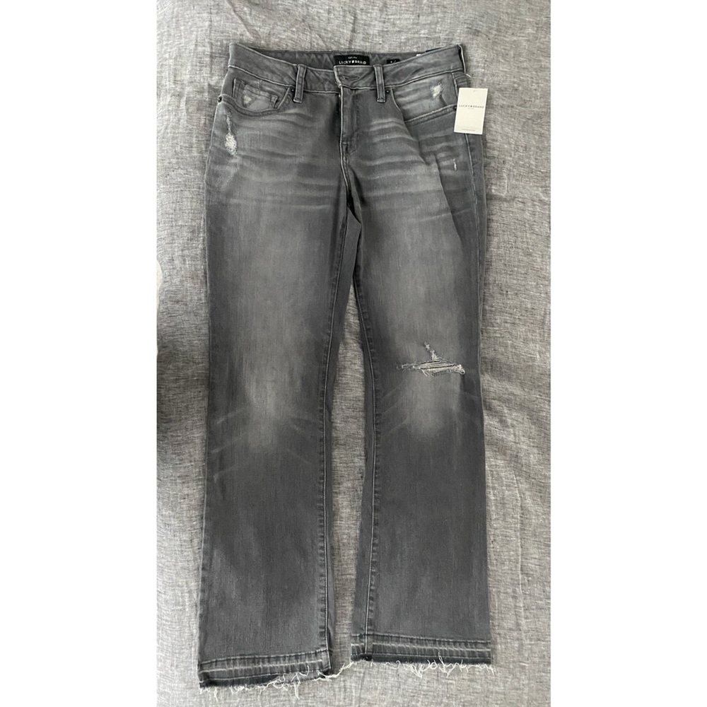 NWT Lucky Brand Gray Jeans, Size 6/28, Lolita Ankle Cut, Midrise, New With Tags